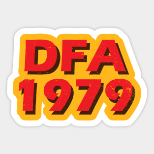 DFA 1979 Sticker